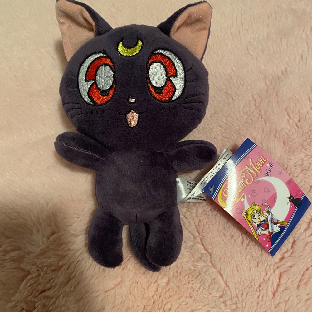 Sailor Moon 7 inches Luna plush - Picture 2 of 6